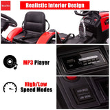 12V Electric Farm Tractor Kids Ride On Car with Tipper and Optional Shovel/Digger- Kids On Wheelz Kids On Wheelz