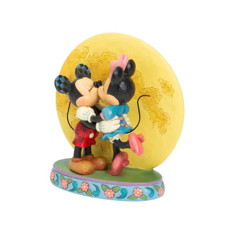 Disney Traditions Mickey Minnie Moon Hallmar Figurine Jim Shore - Kids On Wheelz