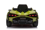 Official Licensed Lamborghini Sian 12V Electric Kids Ride On - Dark Green Kids On Wheelz