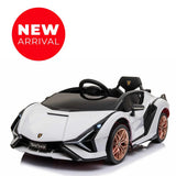 Lamborghini SIAN 12V Electric Ride On Car for Kids with Remote Control, Voltz Toys