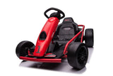 KOW 2025 Go Kart 24V Outdoor Racer Drifter Go Kart for Kids and Adult