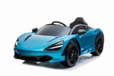 Ride on Car 12v Mclaren 720S Blue - Kids On Wheelz