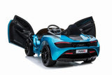 Ride on Car 12v Mclaren 720S Blue - Kids On Wheelz