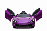 Ride on Car 12v Mclaren 720S Purple - Kids On Wheelz