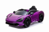 Ride on Car 12v Mclaren 720S Purple - Kids On Wheelz
