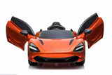 Ride on Car 12v Mclaren 720S Orange - Kids On Wheelz