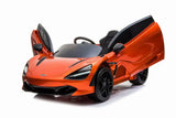 Ride on Car 12v Mclaren 720S Orange - Kids On Wheelz