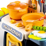 STEM Toys - Cooking Toys Mini Kitchen Set for kids 【Blue】 - Kids On Wheelz