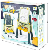 STEM Toys - Doulbe-Sided Kids Easel Drawing Board - Kids On Wheelz