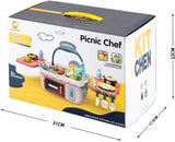 STEM Toys - Multi-functional Picnic Playset 【Red】 - Kids On Wheelz