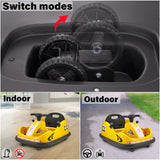 12V Kids Bumper Car 360° Rotation for Indoor and Outdoor Kids On Wheelz