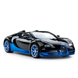 Bugatti Veyron 16.4 Grand Sport Vitesse RC Car 1/14 Scale Licensed Remote Control Toy Car with Working Lights by Rastar
