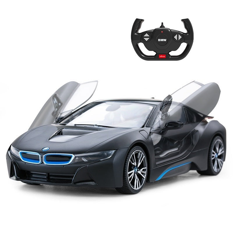 BMW i8 RC Car 1/14 Scale Licensed Remote Control Toy Car with Open Doo –  Kids On Wheelz