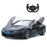 Rastar 1:14 R/C BMW i8 Remote Control Car (Doors Open Manually) - Voltz Toys