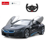 Rastar 1:14 R/C BMW i8 Remote Control Car (Doors Open Manually) Kids On Wheelz