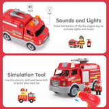 STEM Toys - Take Apart Fire Engine Assemble Toy for Kids - Kids On Wheelz