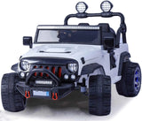 12v Jeep ride on car on the ground display