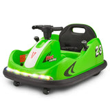 12V Kids Bumper Car 360° Rotation for Indoor and Outdoor Kids On Wheelz