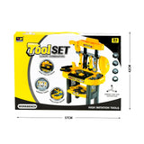 Kids Construction Workbench Toy 12 Pieces Kit - Kids On Wheelz