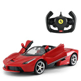 Rastar 1:14 R/C FERRARI LaFerrari Aperta Remote Control Drifter (Open Doors Manually w/ Drift Function) - Voltz Toys