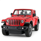 Jeep Wrangler Off-Road RC Car 1/14 Scale Licensed Remote Control Toy Car with Open Doors and Working Lights by Rastar