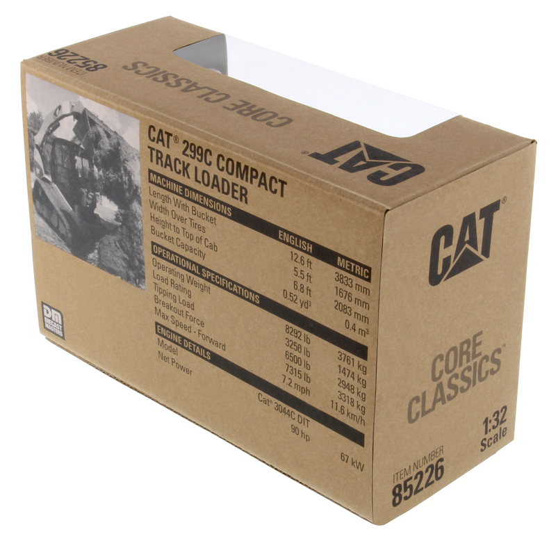 1:32 Cat® 299C Compact Track Loader Core Classics Series, 85226c