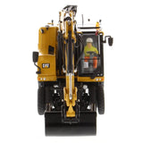 1:50 Cat® M323F Railroad Wheeled Excavator - Cat Yellow Version High Line Series, 85662 Caterpillar