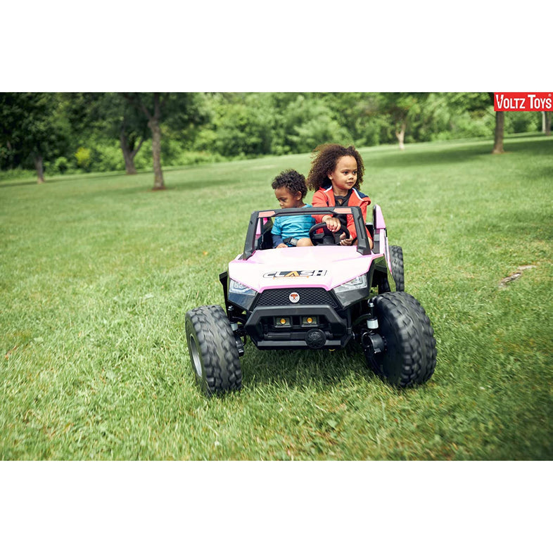 24v Dune Buggy 2 Seater Off-Road UTV Electric Motorized Kids' Ride-on Car Parental Remote Control Perfect Gift Limited Edition Black - Kids On Wheelz - Kids On Wheelz