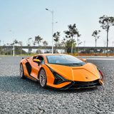 Rastar 1:14 R/C Lamborghini SIAN FKP 37 Remote Control Car- Orange Kids On Wheelz