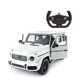 Mercedes-Benz AMG G63 RC Car 1/14 Scale Licensed Remote Control Toy Car with Open Doors and Working Lights by Rastar
