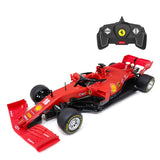 Ferrari SF1000 F1 Supercar 1/16 Scale DIY Building Kit Licensed with Remote Control and Customization Stickers by Rastar, 65pcs