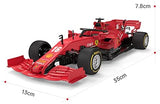 Ferrari SF1000 F1 Supercar 1/16 Scale DIY Building Kit Licensed with Remote Control and Customization Stickers by Rastar, 65pcs