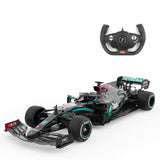 Mercedes-Benz F1 W11 EQ Performance 1/12 Scale Licensed Remote Control Toy Car, Official F1 Merchandise by Rastar