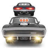Dodge Charger R/T with Engine RC Car 1/16 Licensed Remote Control Toy Car with Open Doors and Working Lights by Rastar, Fast & Furious