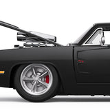 Dodge Charger R/T with Engine RC Car 1/16 Licensed Remote Control Toy Car with Open Doors and Working Lights by Rastar, Fast & Furious