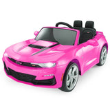 12V Licensed Chevrolet Camaro with Remote Control Ride On Car Kids On Wheelz