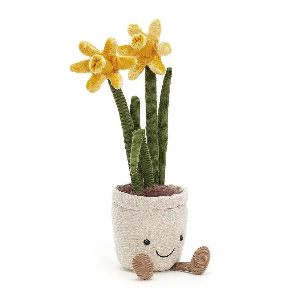  Amuseable Daffodil ぬいぐるみ 花 植木鉢 Jellycat Amuseable Daffodil ONE SIZE - H12