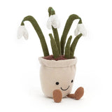 Jellycat AMUSEABLE Snowdrop Kids On Wheelz
