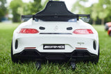 Ride On Car 12v Mercdes Benz GT4 White Limted Editon- KidsOnWheelz - Kids On Wheelz