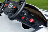 Ride On Car 12v Mercdes Benz GT4 White Limted Editon- KidsOnWheelz - Kids On Wheelz
