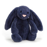 Jellycat Bashful Navy Bunny Medium - H12" X W5" - Voltz Toys