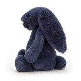 Jellycat Bashful Navy Bunny Medium - H12" X W5" - Voltz Toys