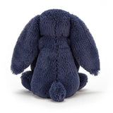 Jellycat Bashful Navy Bunny Medium - H12" X W5" - Voltz Toys