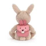 Jellycat Backpack Bunny Kids On Wheelz