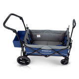 X2 Pull & Push Double Stroller Wagon (2 Seater) Navy Blue -Wonderfold WonderFold