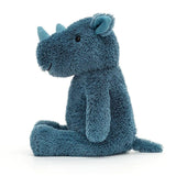 Jellycat Cushy Rhino Kids On Wheelz