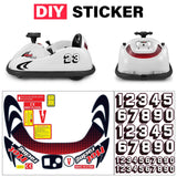 12V Kids Bumper Car 360° Rotation for Indoor and Outdoor Kids On Wheelz