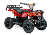 eQuad X Inferno Red 36v Atv -Rosso Rosso Motors