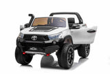 Toyota Hilux Ride On 24v 2 Seater White Kids On Wheelz