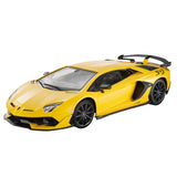 Rastar 1:14 Lamborghini Aventador SVJ Remote Control Car - Yellow Kids On Wheelz